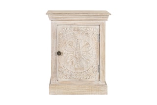 Table de chevet en manguier - 56 x 70 x 40 cm