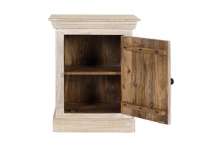 Table de chevet en manguier - 56 x 70 x 40 cm
