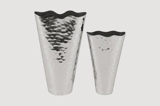 2 vases - 31/40 cm - Argenté