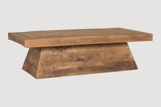 Table basse en manguier - 135 x 70 x 40 cm