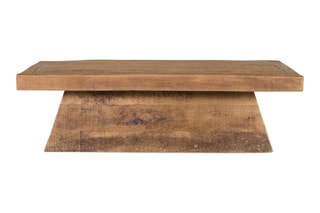 Table basse en manguier - 135 x 70 x 40 cm