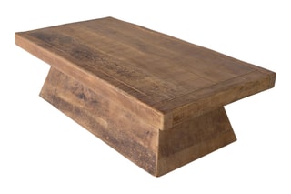 Table basse en manguier - 135 x 70 x 40 cm