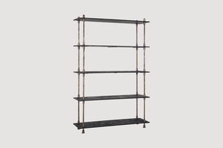 Bibliothèque en bois - 181 x 120 x 35 cm