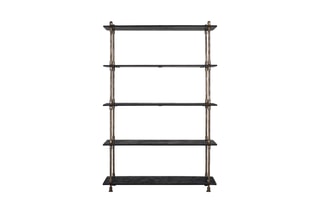 Bibliothèque en bois - 181 x 120 x 35 cm