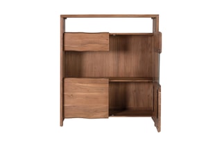 Buffet 4 portes en acacia - 147 x 130 x 45 cm