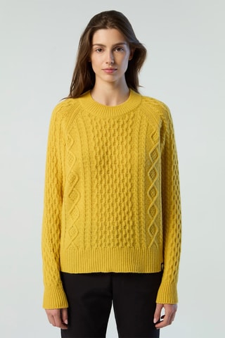 Camisola em lã - Amarelo
