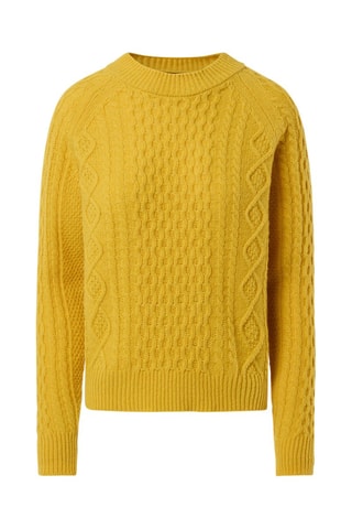 Camisola em lã - Amarelo