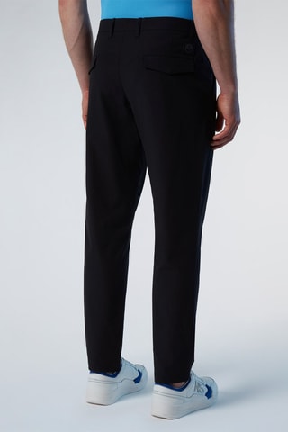 Calças chino slim - Preto