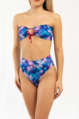 Parte de baixo de biquíni Azul e violeta