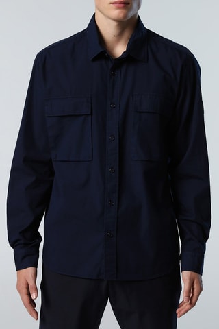 Camisa Azul-marinho