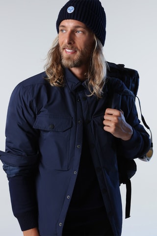 Sobrecamisa - Azul-marinho