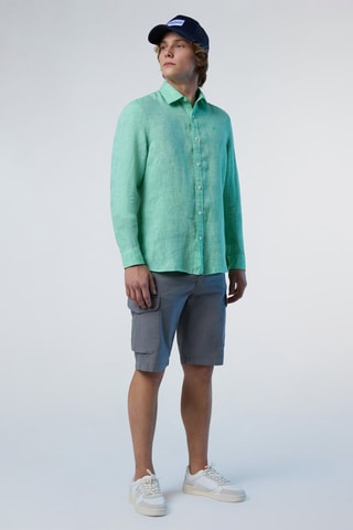 Camisa de linho - Verde