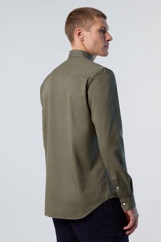 Camisa regular - Verde