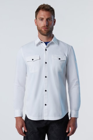 Camisa regular - Branco