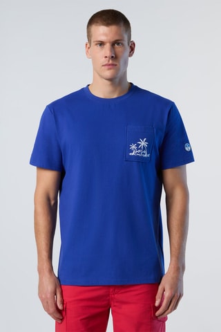 T-shirt - Azul-real