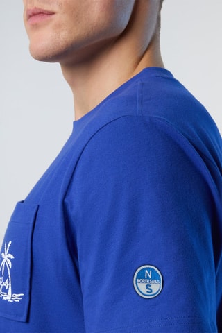 T-shirt - Azul-real