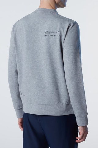 Sweat Cinzento mesclado
