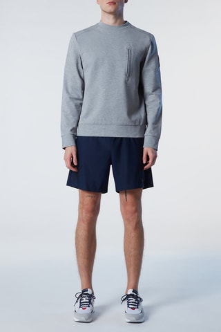 Sweat Cinzento mesclado