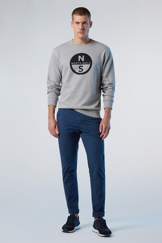 Sweat - Cinzento-claro mesclado