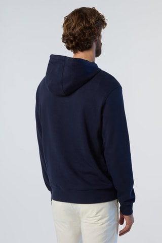 Sweat com capuz - Azul