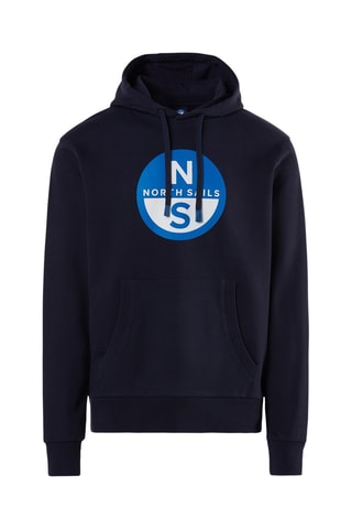 Sweat com capuz - Azul