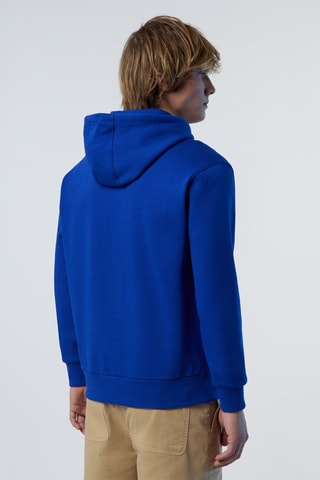 Sweat com capuz - Azul