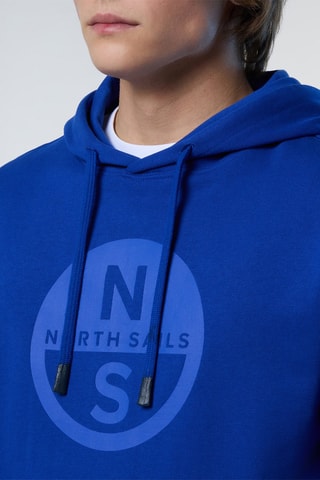 Sweat com capuz - Azul