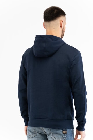 Sweat com capuz - Azul-marinho
