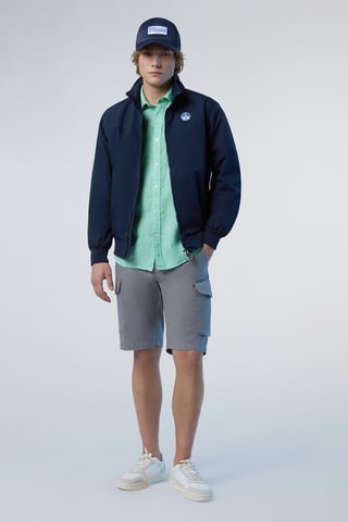 Bermudas regular - Cinzento