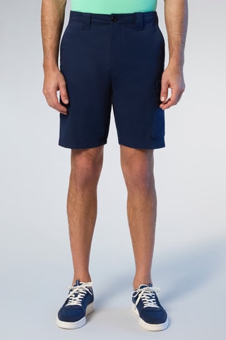 Bermudas slim - Azul-marinho