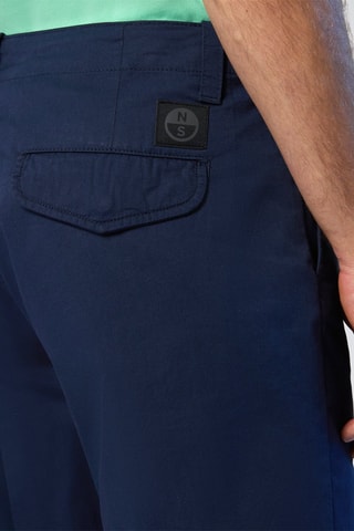 Bermudas slim - Azul-marinho