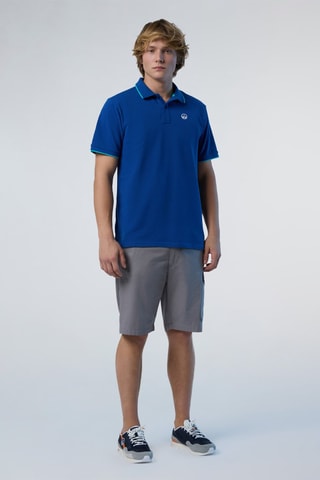 Bermudas slim - Cinzento