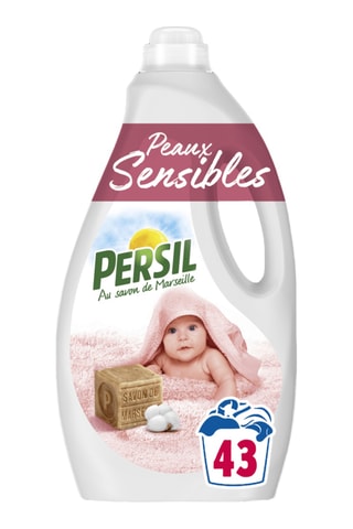 3 x 	Lessive liquide Persil Peaux Sensibles - 43 lavages