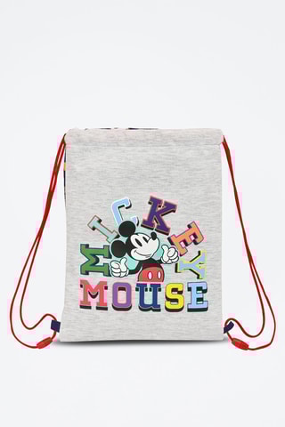 Sac à dos Mickey Disney Gris clair chiné