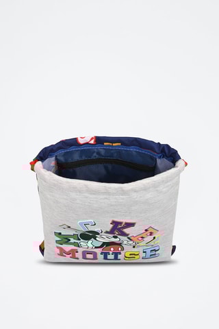 Sac à dos Mickey Disney Gris clair chiné