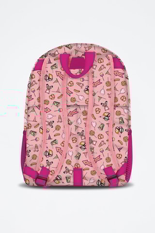 Mochila Santoro’s Carousel Salmão e fúcsia