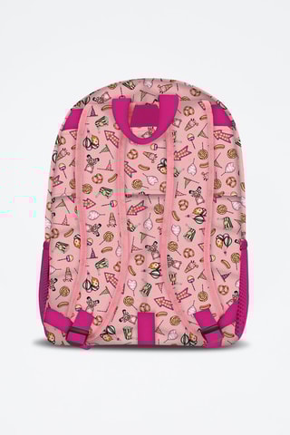 Mochila Santoro’s Carousel Salmão e rosa
