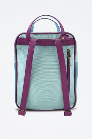Mochila Santoro’s Curiosity Azul-celeste e violeta