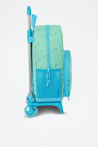 Sac à dos à roulettes Stitch Lilo et Stitch Disney - Vert d’eau