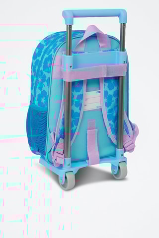 Mochila com rodas Stitch Lilo e Stitch Disney - Azul,