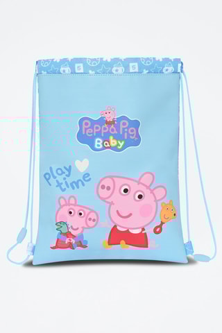 Mochila Porquinha Peppa Azul-claro
