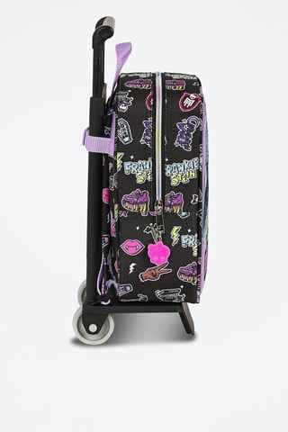 Sac à dos à roulettes Monster High Noir
