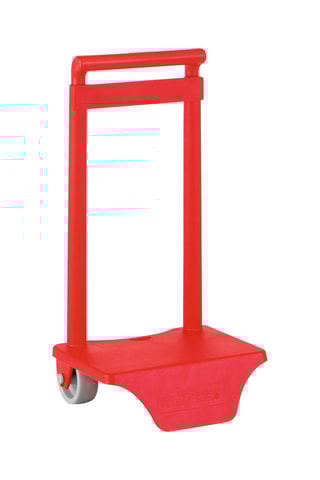 Trolley pour sac à dos Rouge