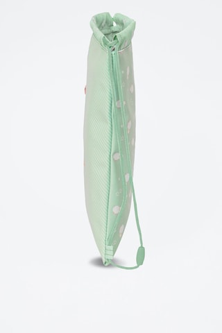 Mochila Verde e branco