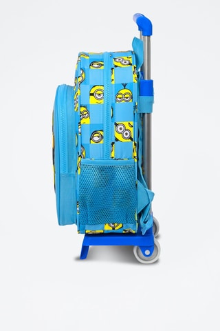 Mochila com rodas Os Mínimos Turquesa