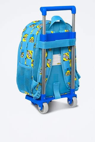 Mochila com rodas Os Mínimos Turquesa