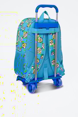 Mochila com rodas Os Mínimos Azul