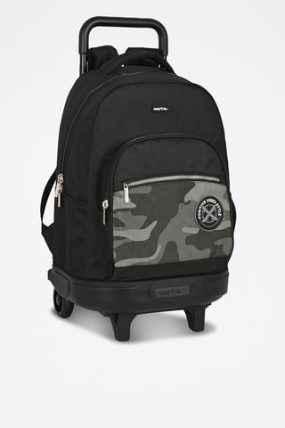 Mochila com rodas - Preto