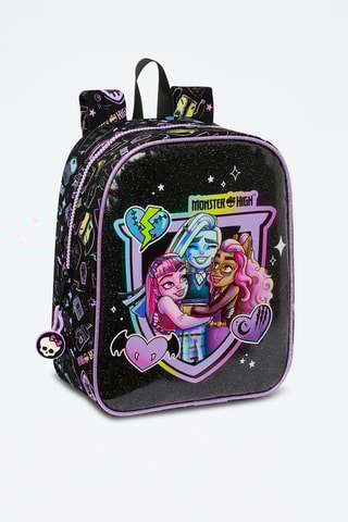 Mochila Monster High - Preto e rosa