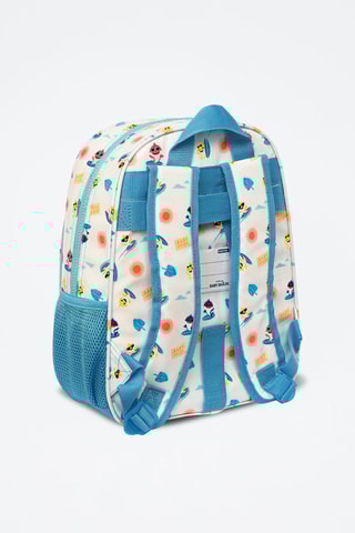 Sac à dos Baby Shark - Bleu et blanc